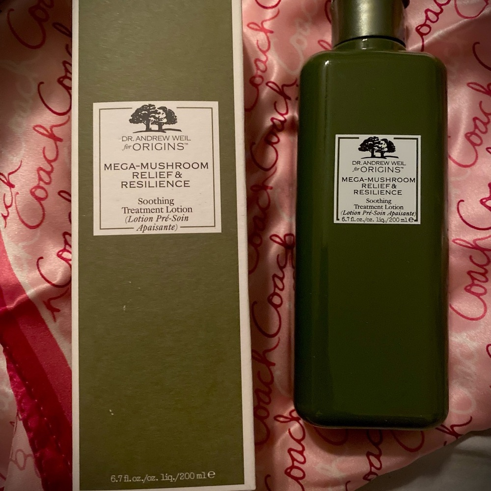 ORIGINS - Mega Mushroom Soothing Relief Treatment 6.7oz - NIB
